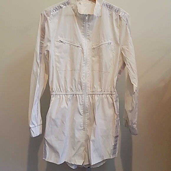 Pants - Reflective Rainsuit/romper | L